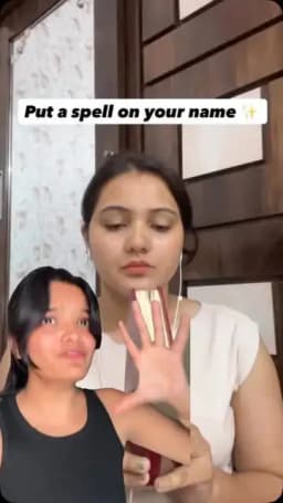 Reposting videos example