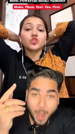 Reposting videos example